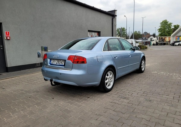 Audi A4 cena 17900 przebieg: 33500, rok produkcji 2007 z Żory małe 211